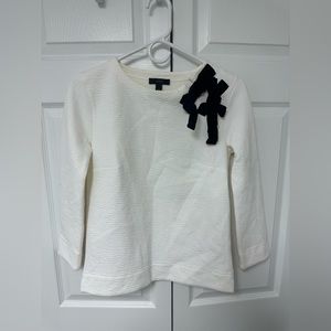 JCrew bow top